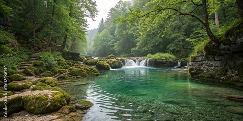 waterfall in the forest