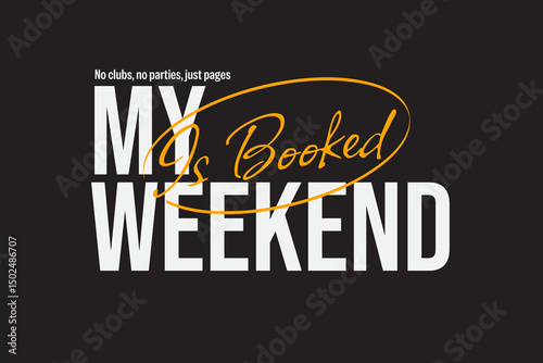Book lover typographic design vector graphic for t-shirt poster or streetwear modern minimalist quote style
