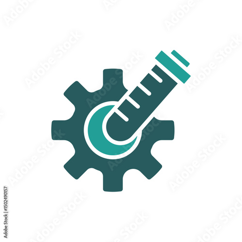 experimental icon. vector.Editable stroke.linear style sign for use web design,logo.Symbol illustration.