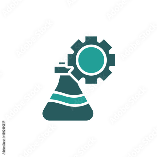 experiment lab icon. vector.Editable stroke.linear style sign for use web design,logo.Symbol illustration.