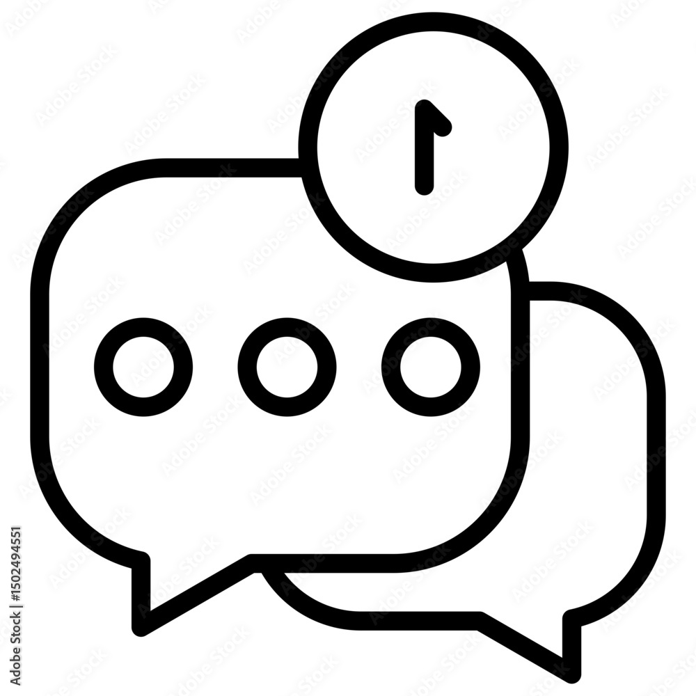 Obraz premium Chat Icon