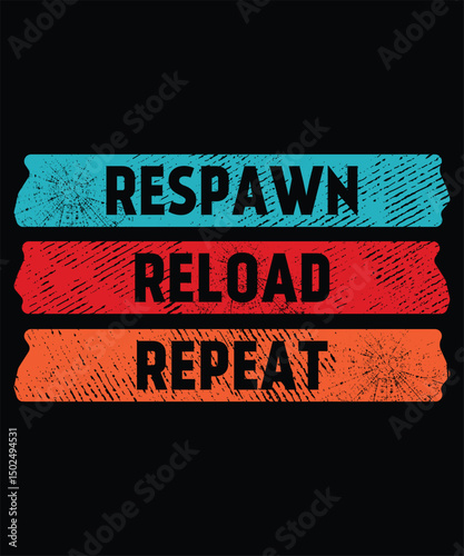 Respawn Reload Graphic Design