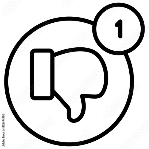 Dislike Icon