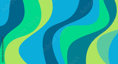 Colorful abstract pattern background modern curves 
smooth waves vector for website banner, ads, 
social media, presentation design, 
business, corporate, festive, party
