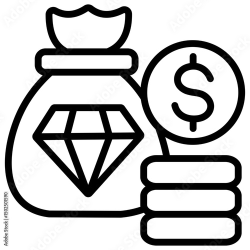Money Bag Icon