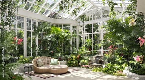 Luxury Conservatory Botanical Oasis