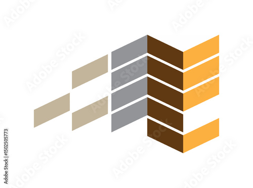 Factory Builder Business Logo SVG – Industrial, Scalable Icon Design for Manufacturing, Construction, Engineering, Industrial Firms, and Corporate Branding