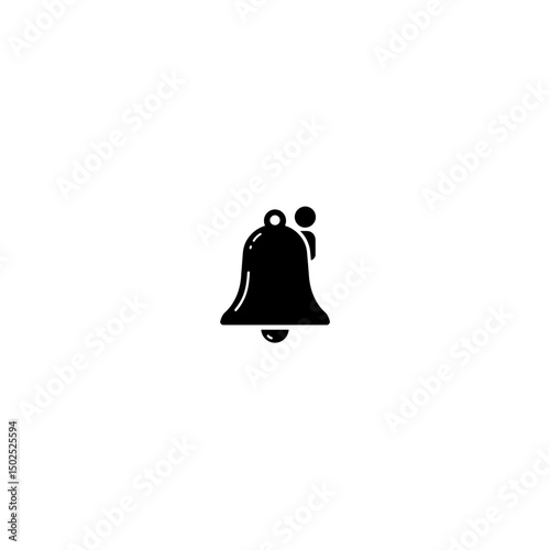 Classic Bell with Ringer Icon
