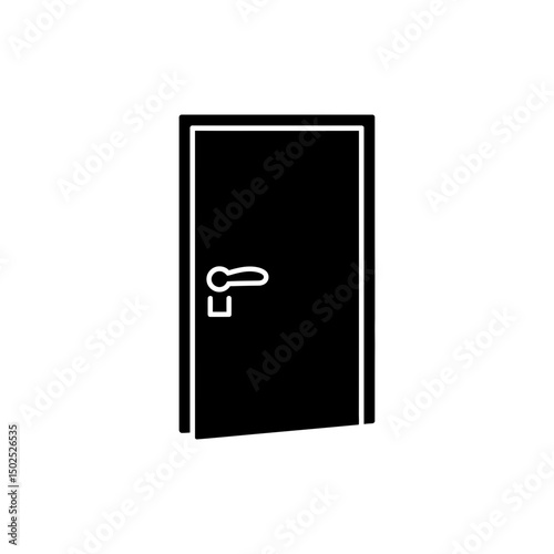 Door with Knob Icon