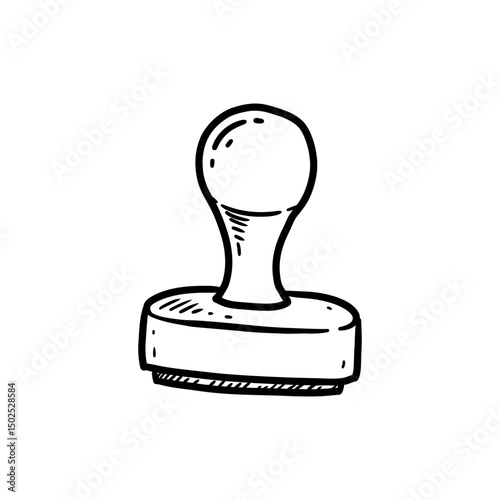Official Stamp on Paper Icon