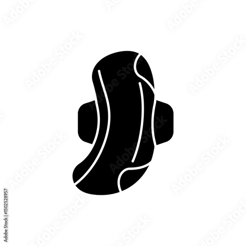 Incontinence Pad Symbol Medical Healthcare Icon for Patient Care