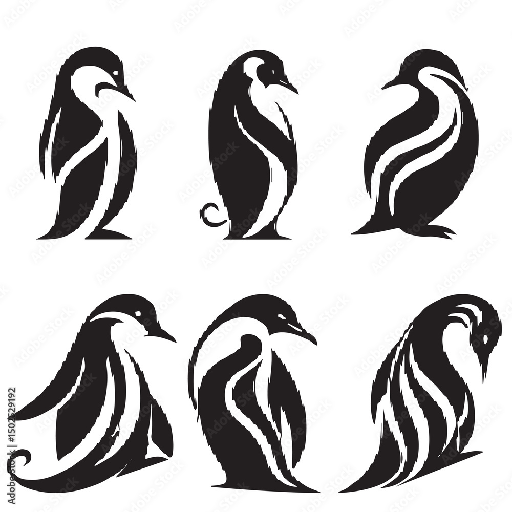 Obraz premium Bird Group Vector Design