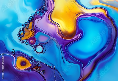 blue and yellow