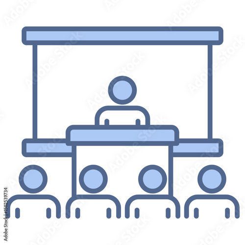 Training Blue Icon
