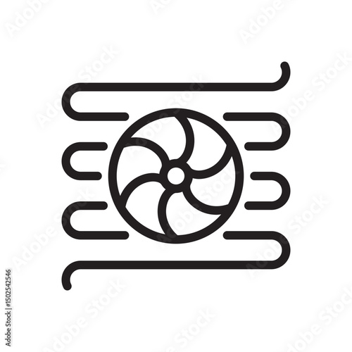 Air Conditioner Vector Icons In Trendy Design EPS 10