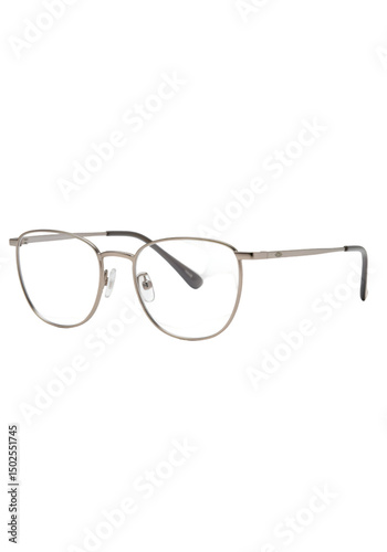 Side view of eyeglasses