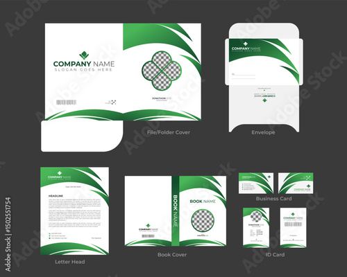 brand identity design all print item