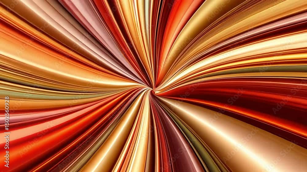 Abstract swirl of vibrant colors