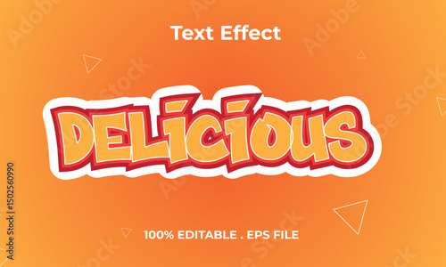 Delicious” in vibrant, glossy 3D text with smooth gradients and a mouthwatering candy-like finish. Bright, playful, and tasty — ideal for food branding, sweets, or fun design themes.