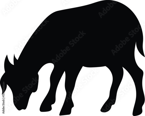 Black Goat Silhouette