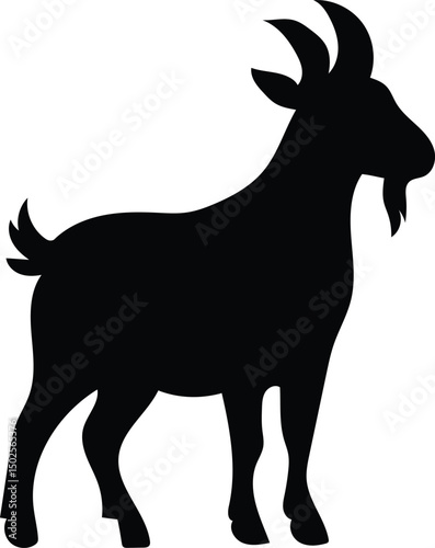 Black Goat Silhouette