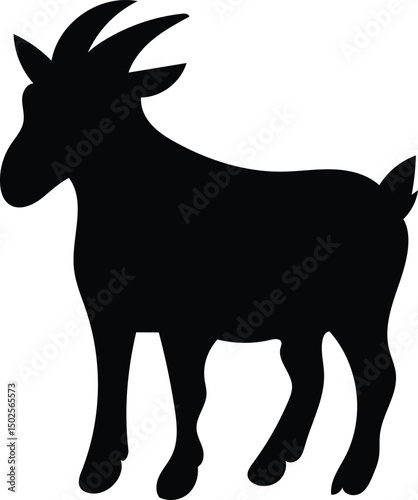 Black Goat Silhouette