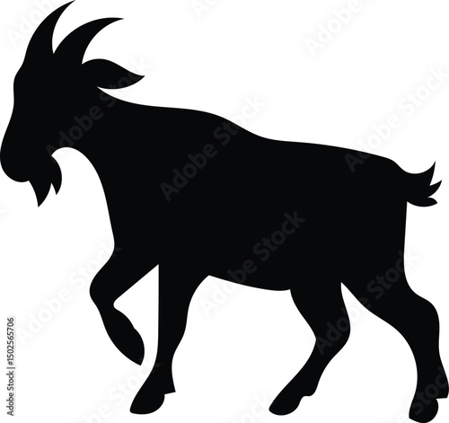 Black Goat Silhouette