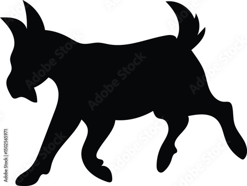 Black Goat Silhouette