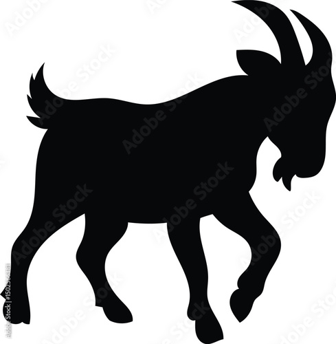 Black Goat Silhouette