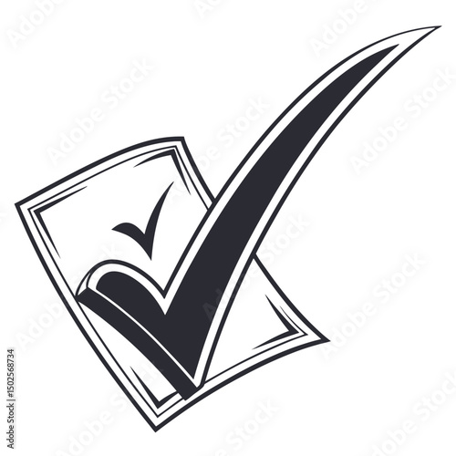 Approved Checklist Marked with Tick