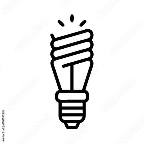 Icon of a Light Bulb	
