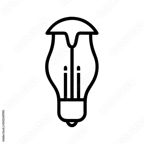 Icon of a Light Bulb	
