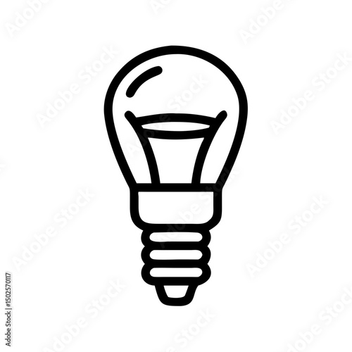 Icon of a Light Bulb	
