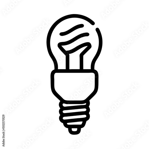 Icon of a Light Bulb	
