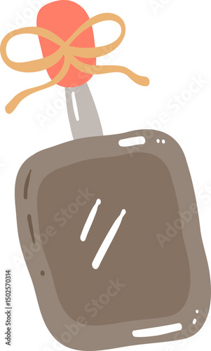 Cooking Pan Illustration, Cozy Kitchen Clipart, Rustic Culinary Art

