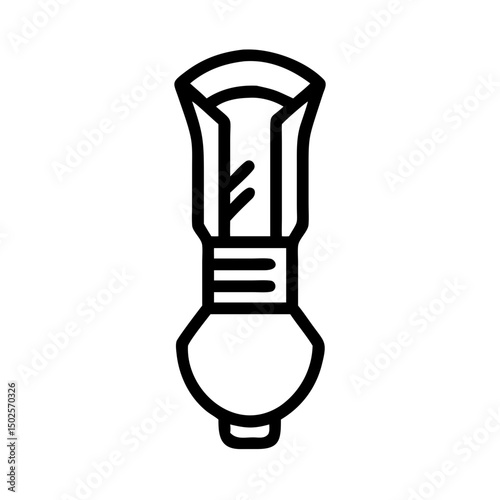Icon of a Light Bulb	
