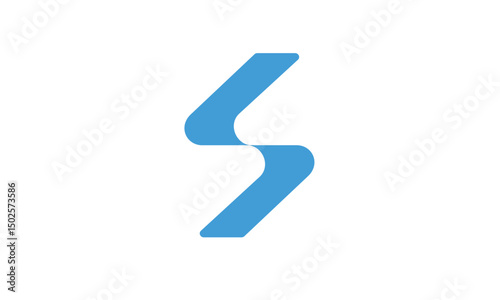 Sleek Letter S Logo – Modern Minimalist Monogram Design