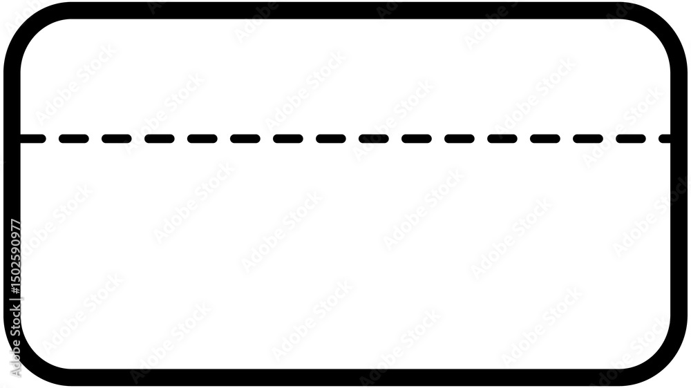 Fototapeta premium Minimal Menu Text Frame 