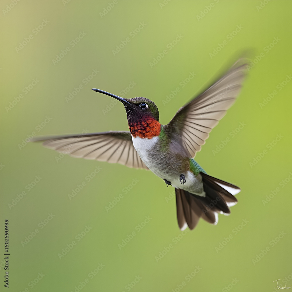 Fototapeta premium hummingbird in flight