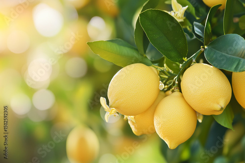 lemons on a branch