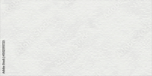 white brick wall, masonry pattern of painted stone and concrete.vector eps10