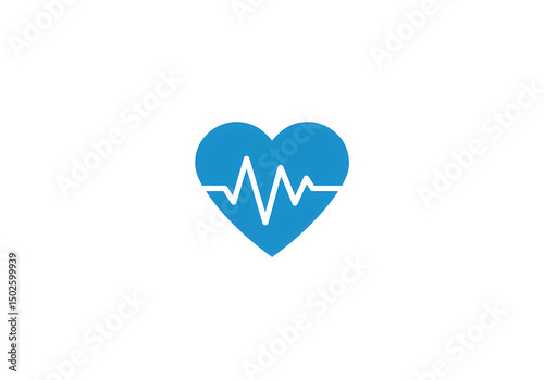 Heart Rate Monitor Health EKG Pulse Fitness Tracker isolated on transparent background