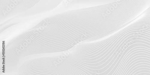 Premium background design with diagonal line pattern in grey colour. Vector white horizontal template for business banner, formal invitation backdrop, luxury voucher, prestigious gift certificate