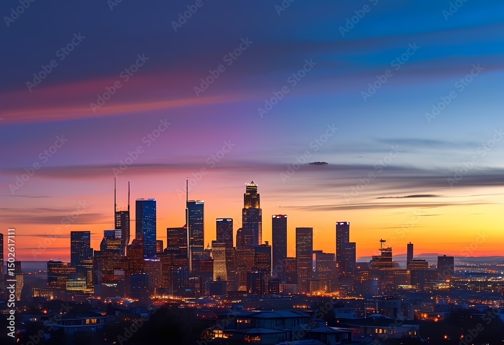 Fototapeta premium city 