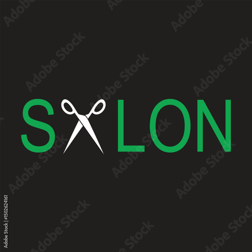 Salon Logo Hair Vector . Hair Style Logo 