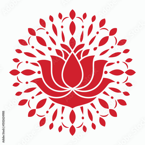 Ornamental Geometric Luxury Mandala Pattern Vector Design.	
