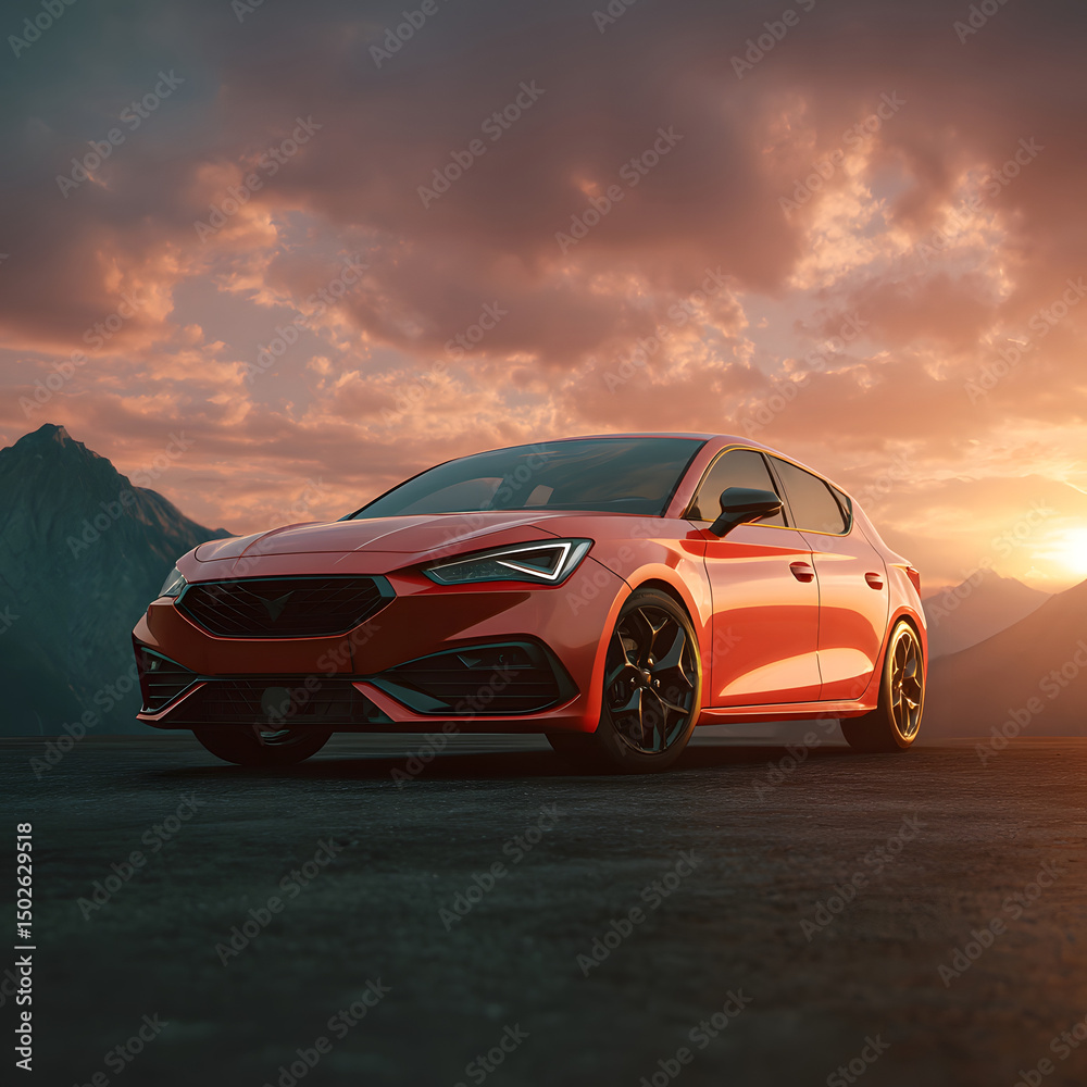 Obraz premium Wallpaper vehicle