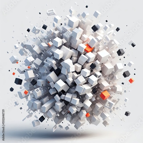 Exploding White Cubes and Network Connections in Abstract Space