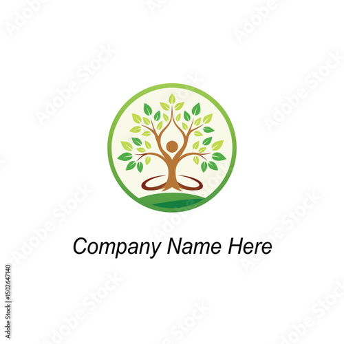 yoga tree logo