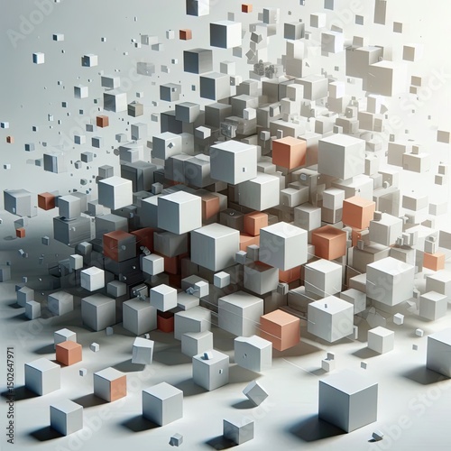 Exploding White Cubes and Network Connections in Abstract Space